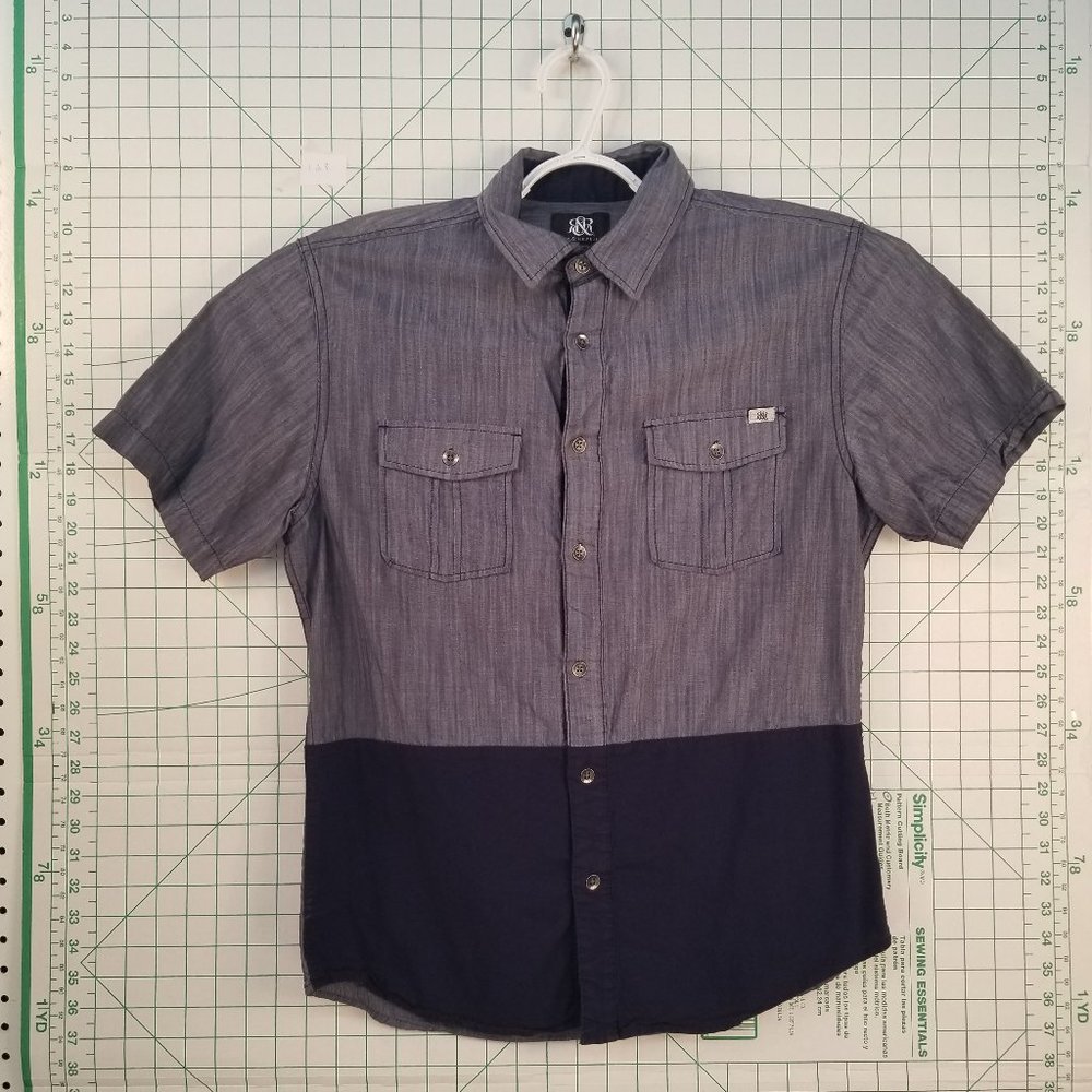 Rock and Republic Two Tone Button Down